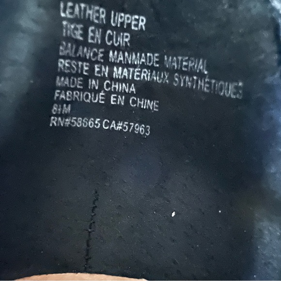 Halogen leathered studded cut out black ankle boots - Picture 9 of 11